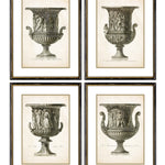 Stampe con cornice in legno Architectural set di 4 - OrchideaMilano1981