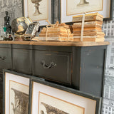 Stampe con cornice in legno Architectural set di 4 - OrchideaMilano1981