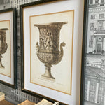 Stampe con cornice in legno Architectural set di 4 - OrchideaMilano1981