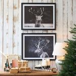 Stampe con cornice in legno Mountain Side set da 2 - OrchideaMilano1981