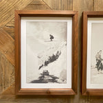 Stampe con cornice in legno Mountain Side set da 2 - OrchideaMilano1981