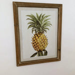 Stampe con cornice in legno Pineapple set da 2 - OrchideaMilano1981