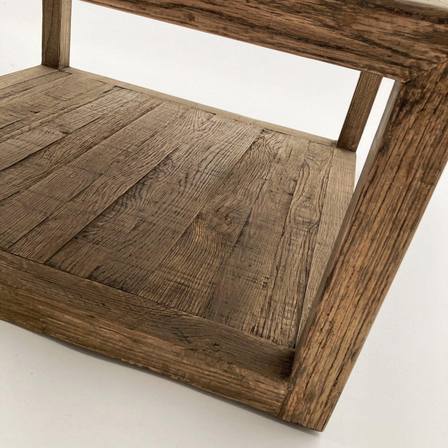 Tavolino quadrato 1 ripiano in legno Materia 80 cm - OrchideaMilano1981