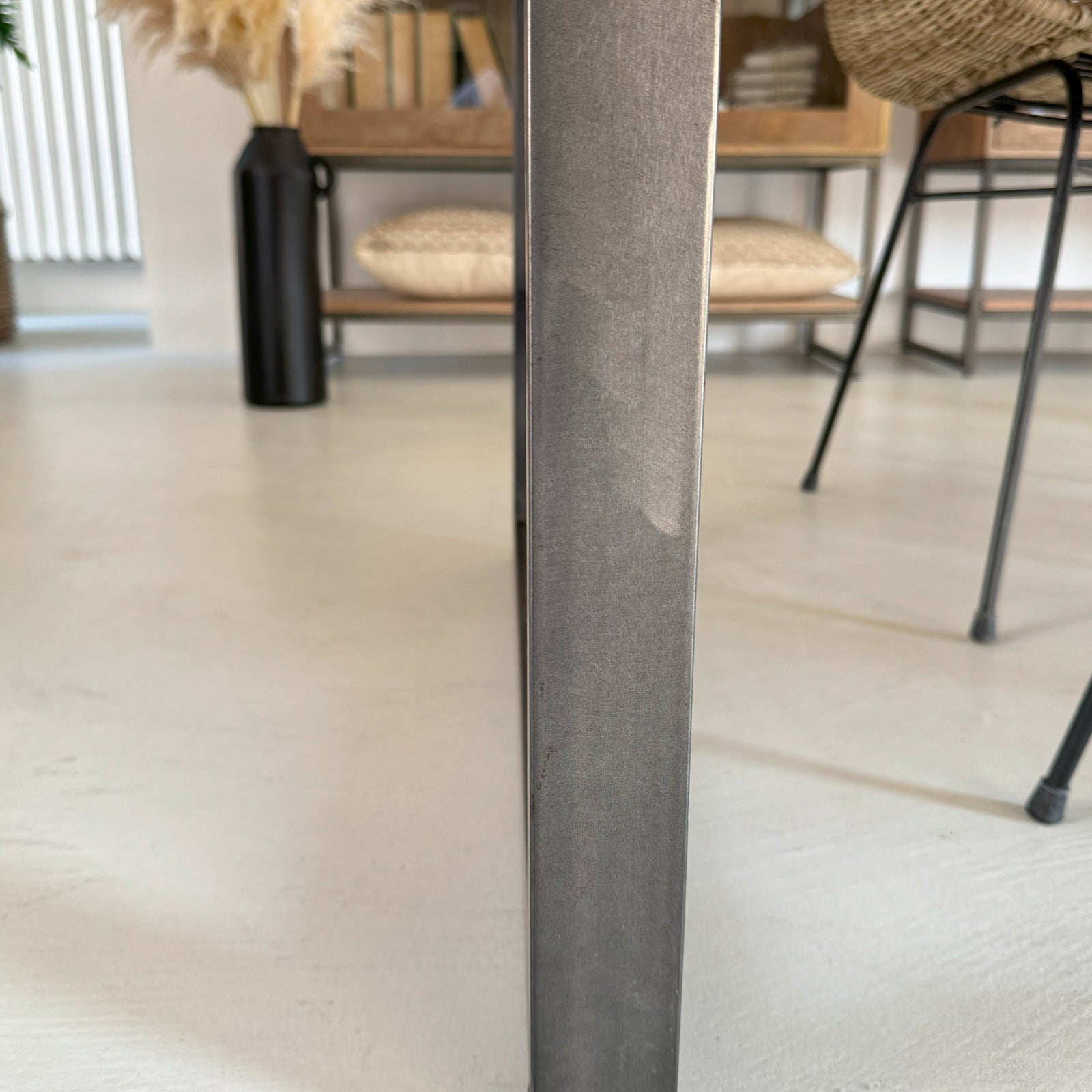 Tavolo in legno e ferro Detroit 220 cm - OrchideaMilano1981