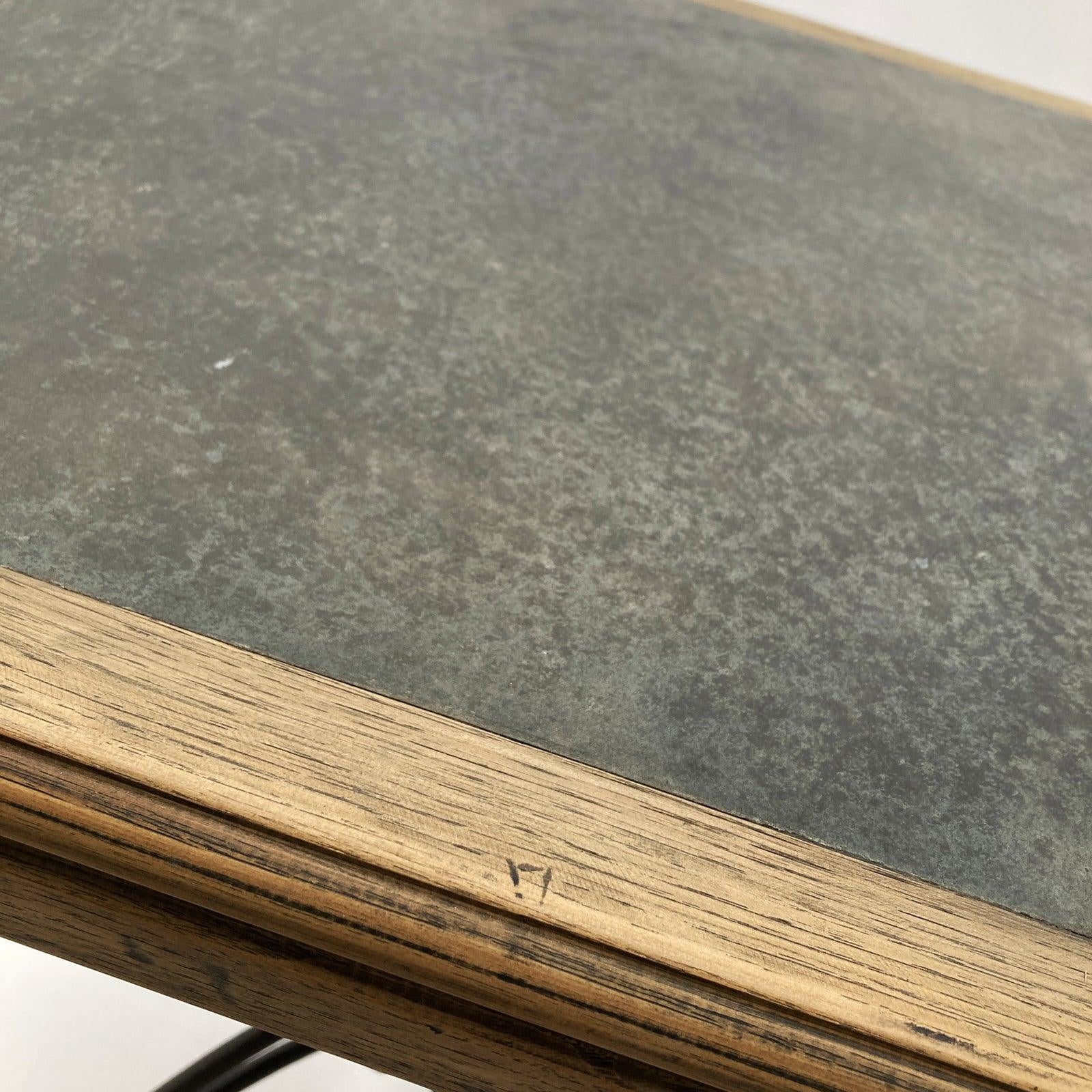 Tavolo quadrato in legno massello da bistrot Marseille 70 cm - OrchideaMilano1981