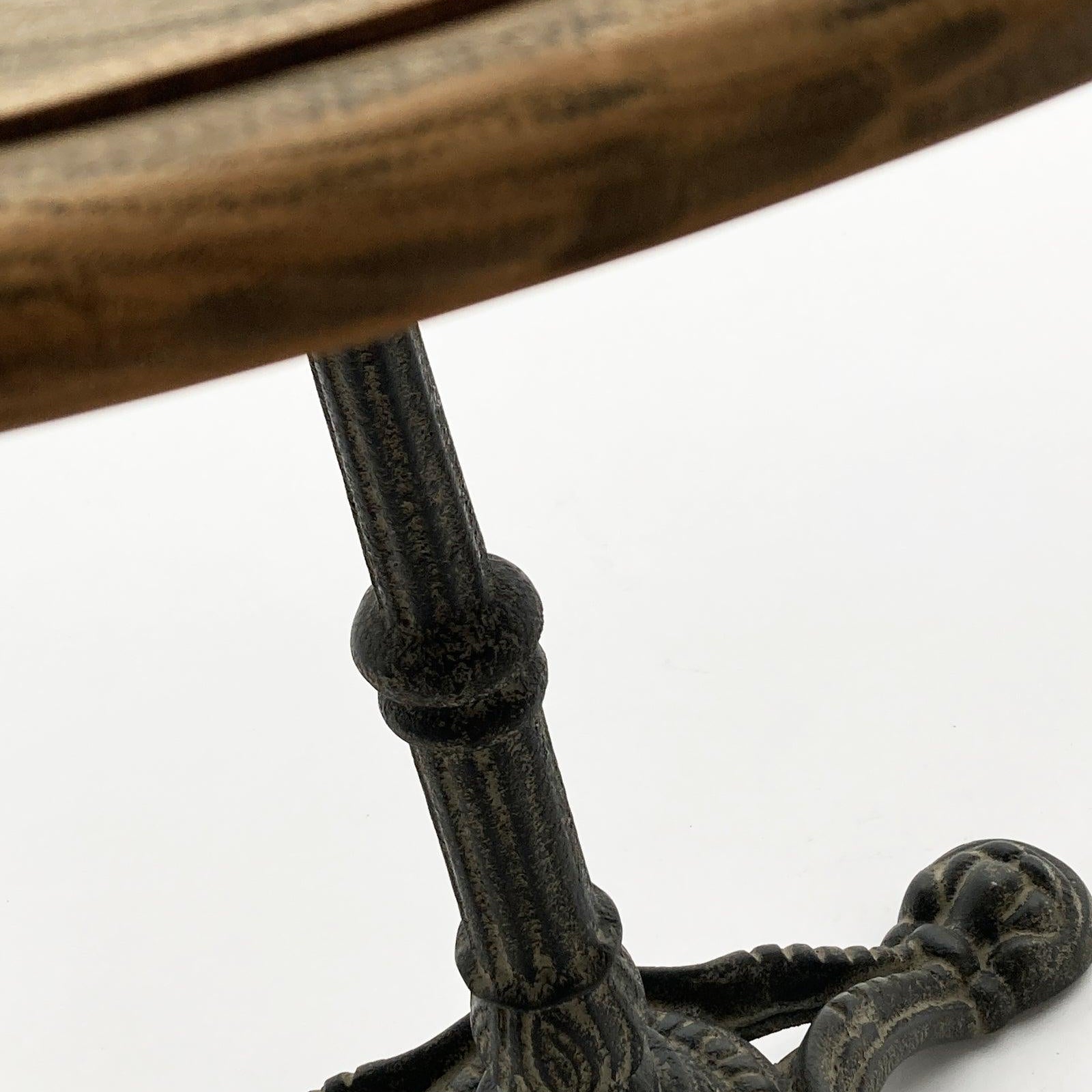 Tavolo rotondo in legno massello da bistrot Paris 70 cm - OrchideaMilano1981
