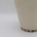 Vaso in ceramica White Antique Small Orchidea Milano 1981